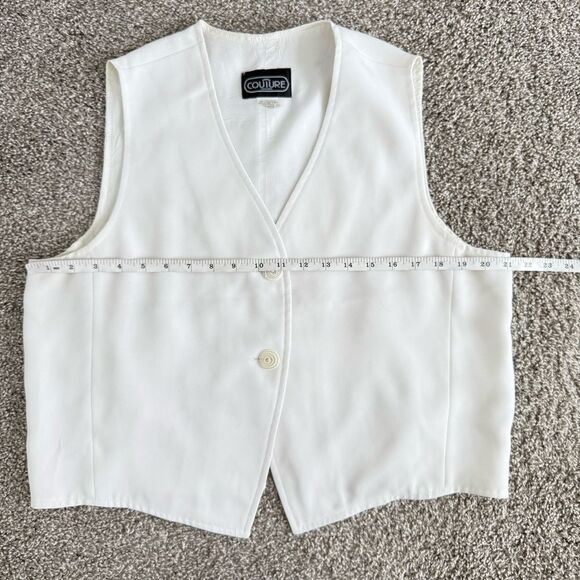 COUTURE | Vintage white vest - Picture 9 of 10
